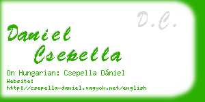 daniel csepella business card